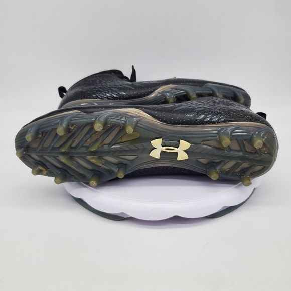 Under Armour Shoe Men\'s 12 Spotlight MC Football Cleats 3023959-001 Black main image 8